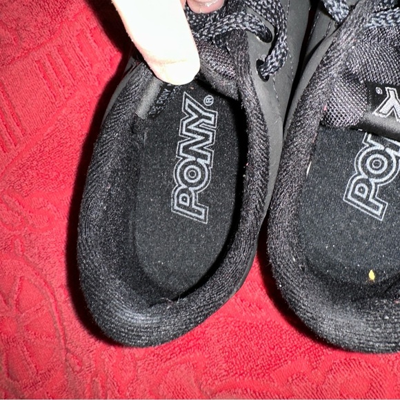 PONY Ladies Black Sneakers Size‎ 8 - Picture 3 of 8